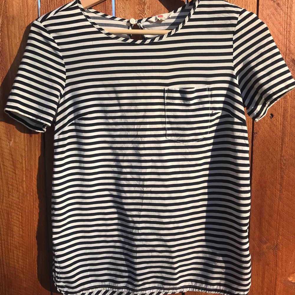 Levi’s striped blouse